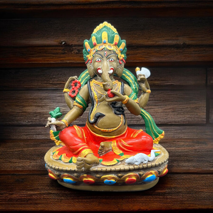 Ganesh dipinto a mano