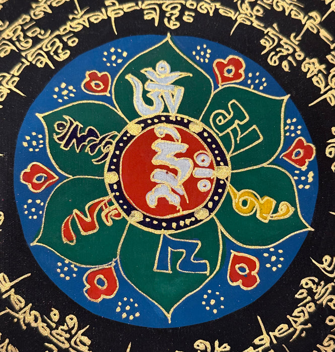 Mandala om mani padme hum