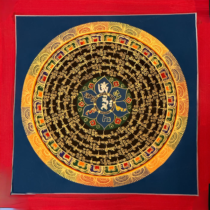 Mandala om mani padme hum