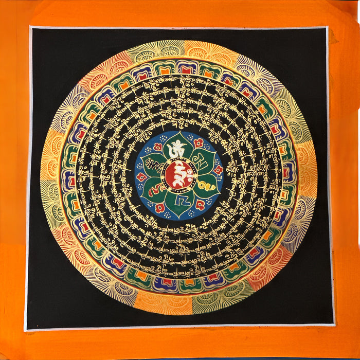 Mandala om mani padme hum