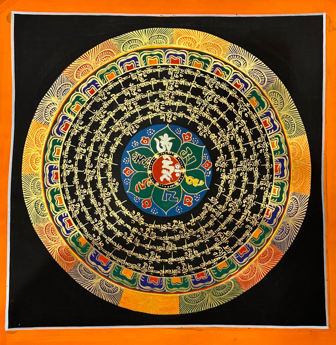 Mandala om mani padme hum