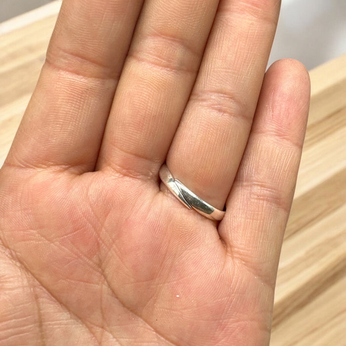 Anello con argento e quarzo citrino