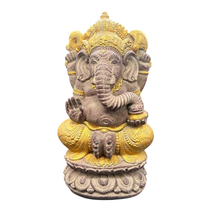 Ganesh fatto di sabbia