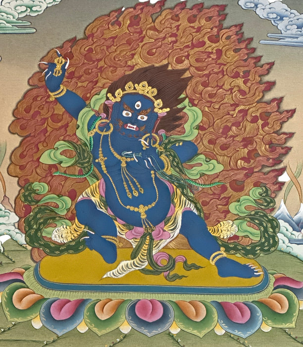 Thangka di vajrapani